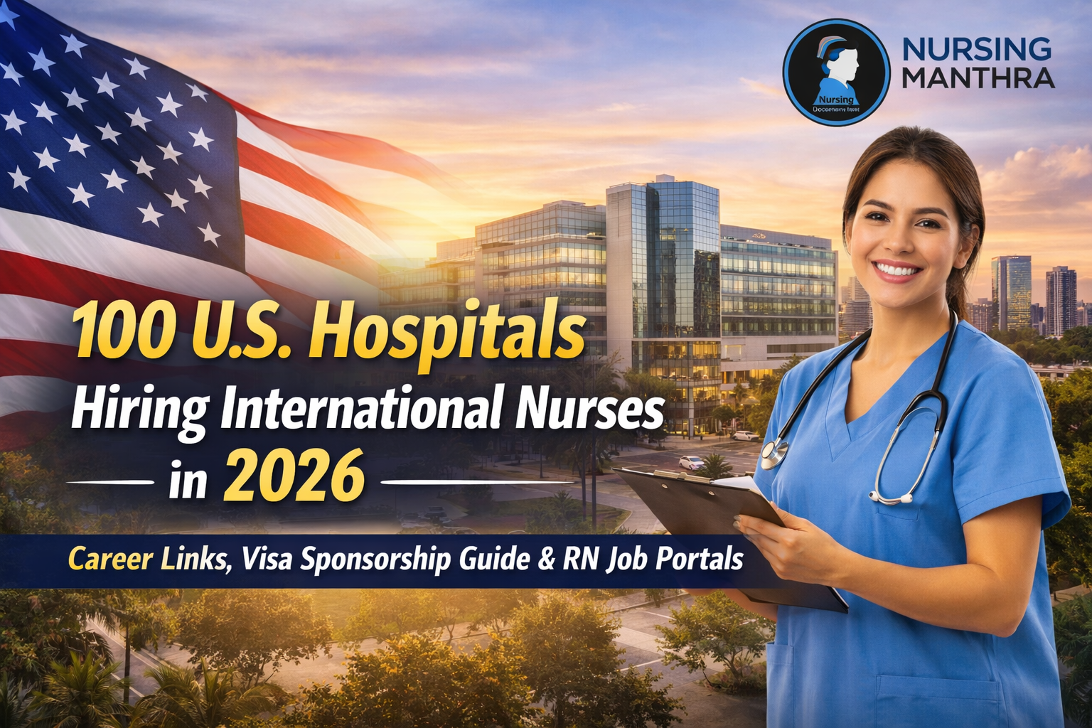 Registered Nurse Jobs in USA for Foreign Nurses With Visa Sponsorship